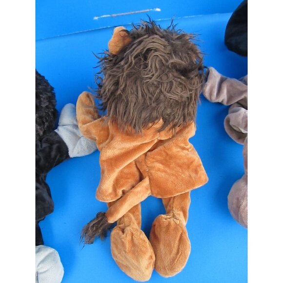 Unbranded 3 Stuffed Animal Hand Puppets - Elephant Lion & Gorilla Plush - Picture 6 of 8